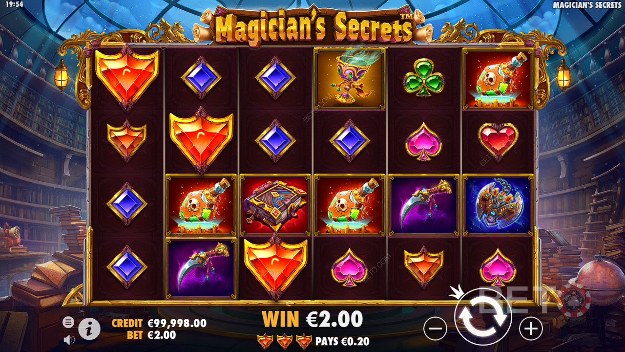 Werdykt dla slotu Magician