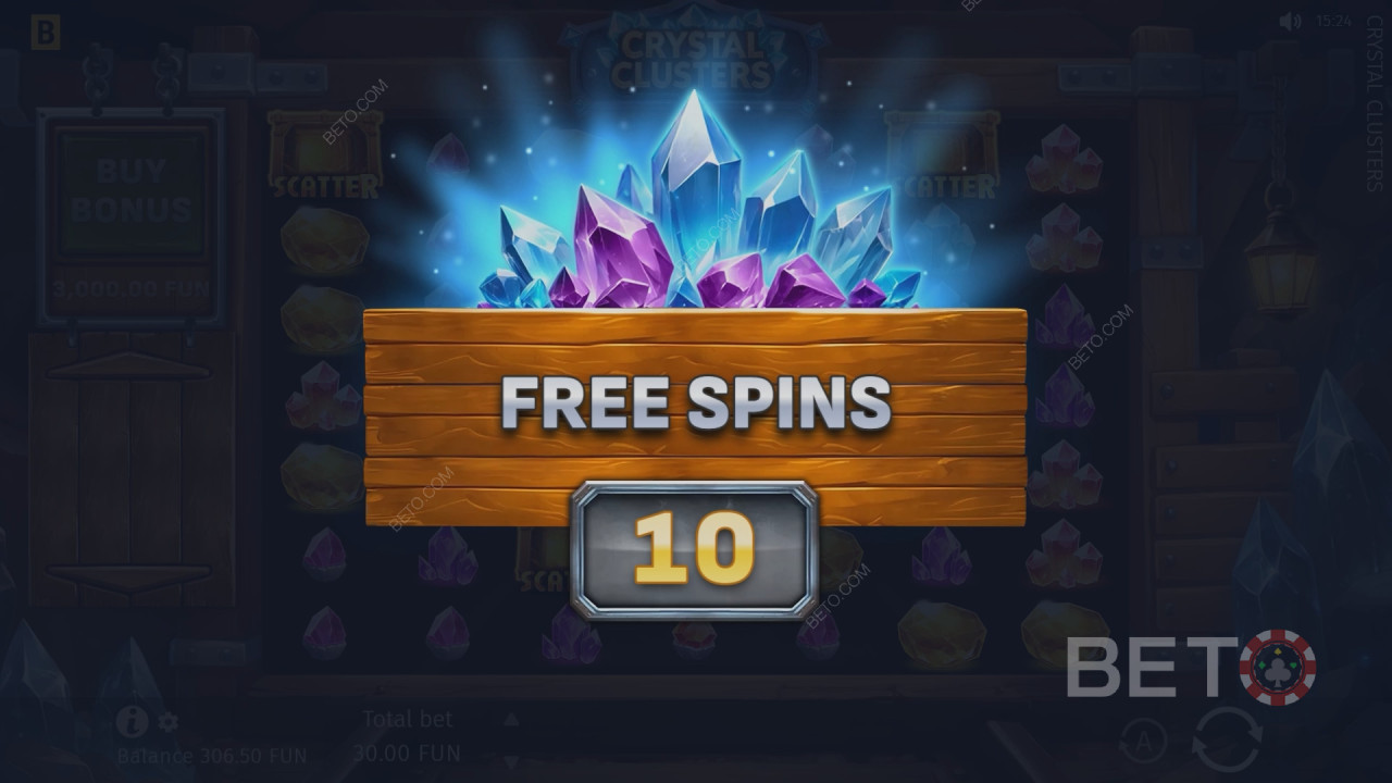 Jak grać w grę „Crystal Clusters” firmy BGaming