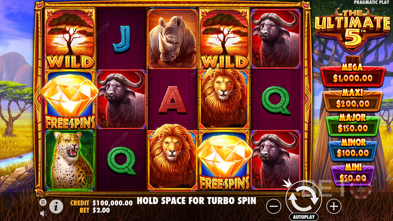 Recenzja The Ultimate 5 od BETO Slots