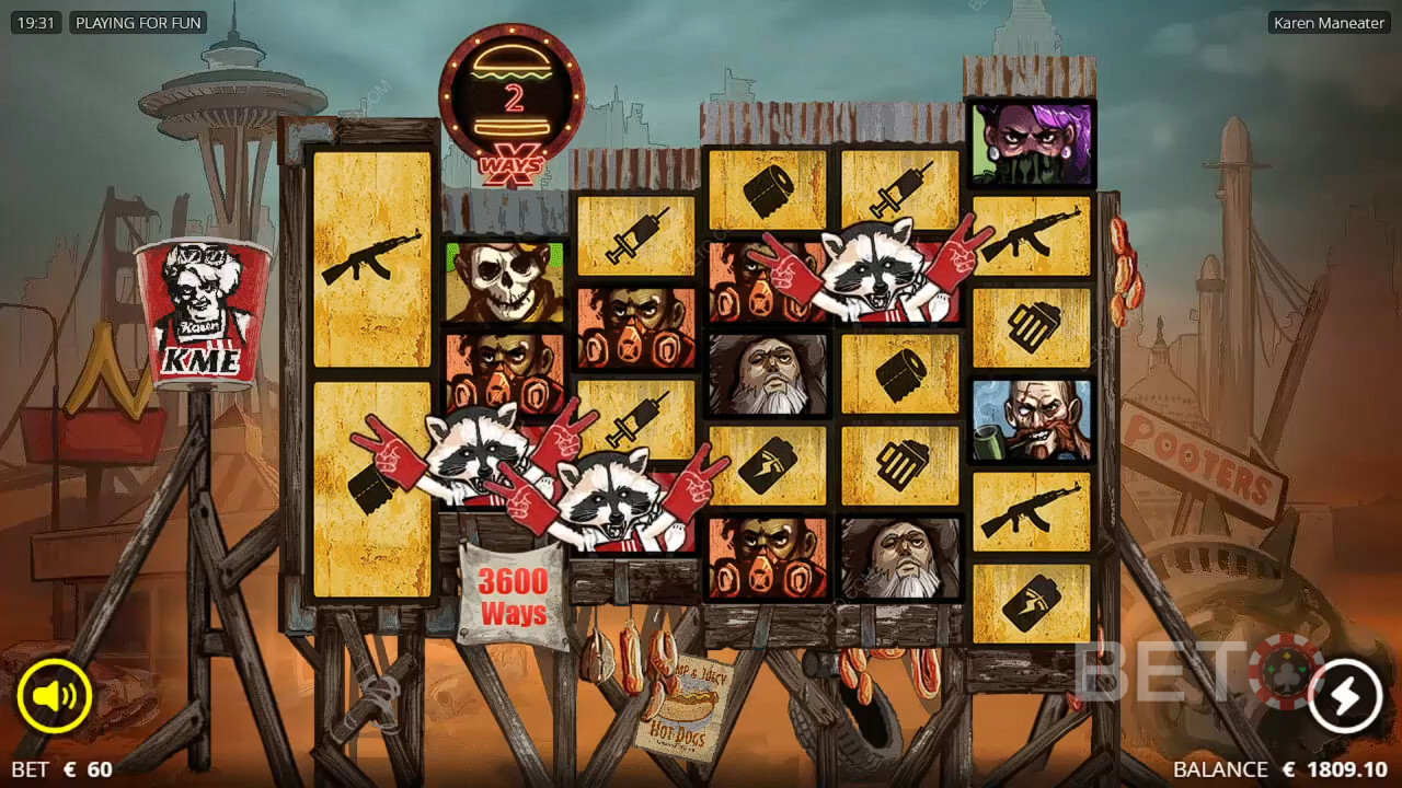 Recenzja Karen Maneater od BETO Slots