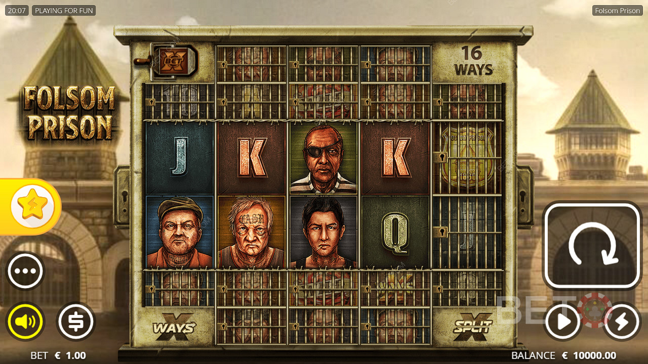 Odblokuj pozycje i zgarnij wysokie wygrane w automacie online Folsom Prison