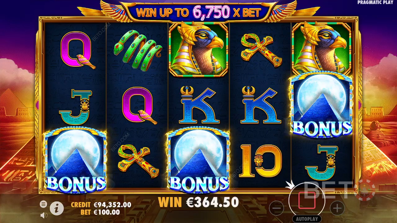 Wygraj 6,750x swój zakład w slocie wideo Fortune of Giza!