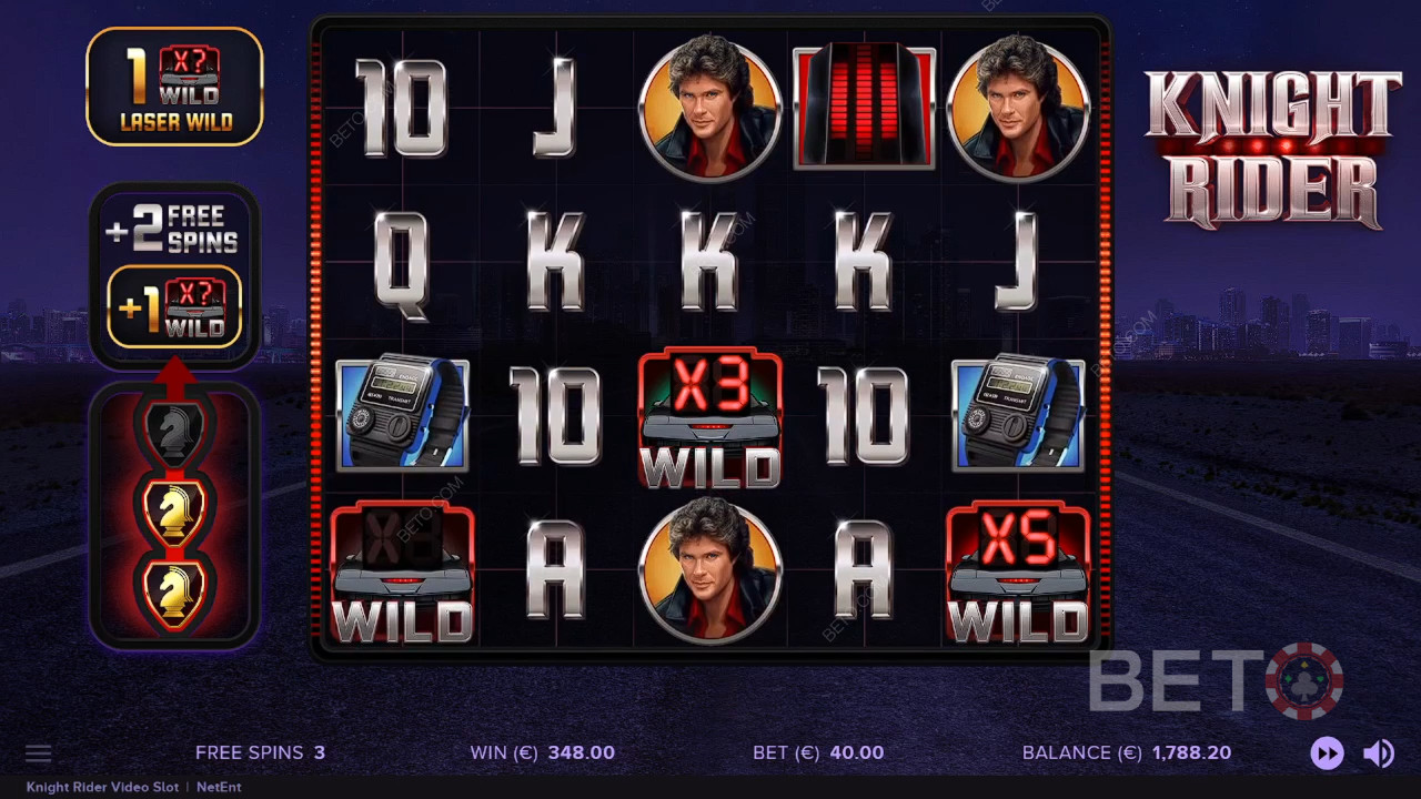 Recenzja Knight Rider od BETO Slots