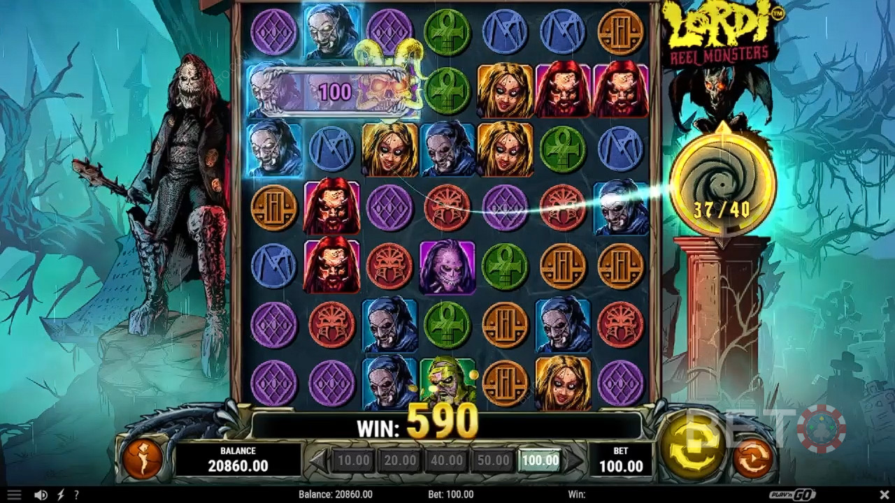 Recenzja Lordi Reel Monsters od BETO Slots