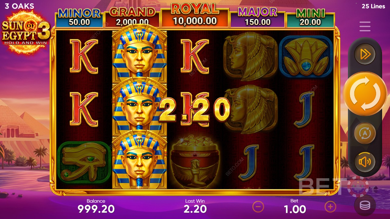Slot wideo Sun of Egypt 3 - ostateczny werdykt