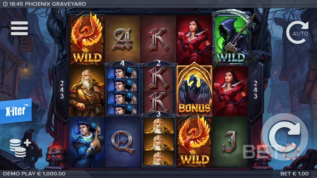 Recenzja Phoenix Graveyard od BETO Slots