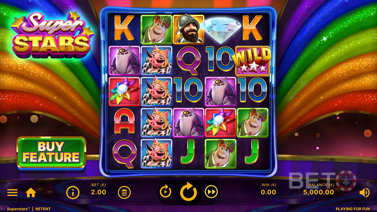 Recenzja Superstars od BETO Slots
