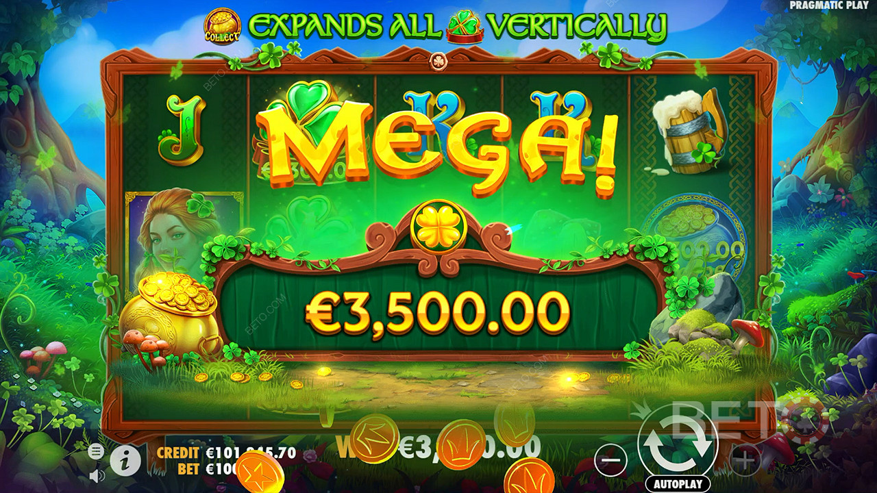 Wygraj 5 000x swój zakład na automacie Clover Gold!