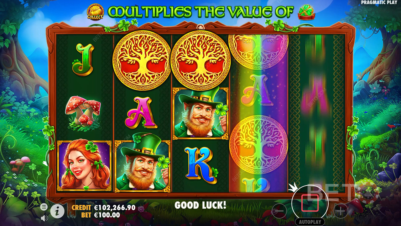 Funkcje bonusowe wyjaśnione w Clover Gold przez Pragmatic Play