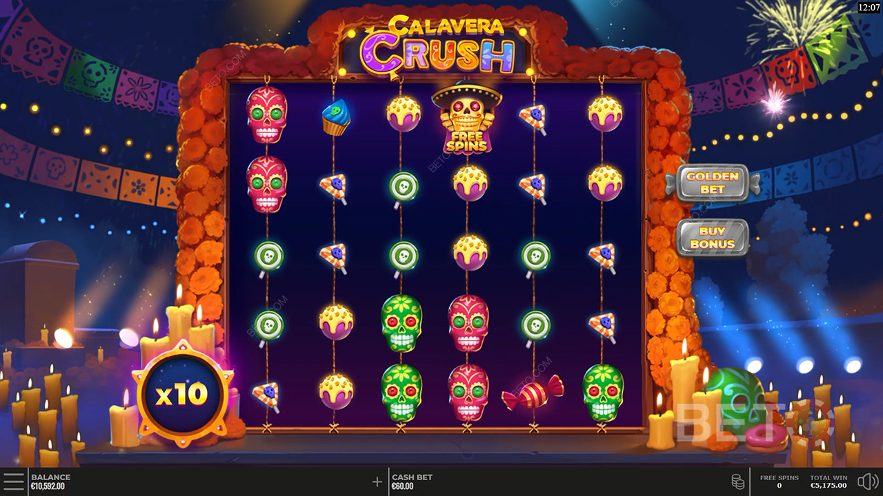 Recenzja Calavera Crush od BETO Slots