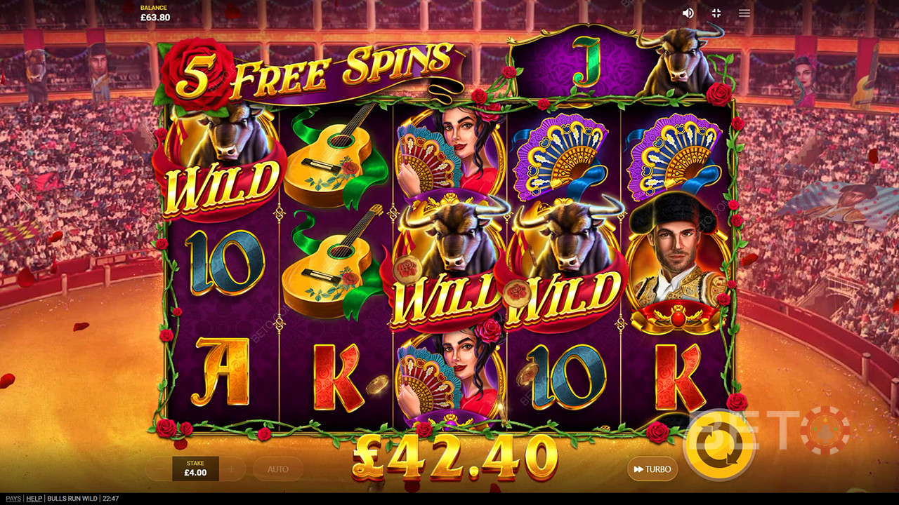 Recenzja Bulls Run Wild od BETO Slots