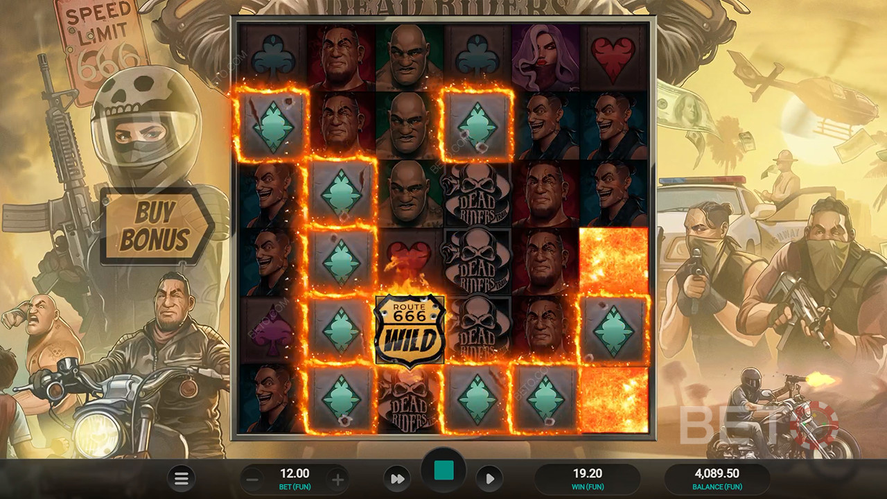 Recenzja Dead Riders Trail od BETO Slots