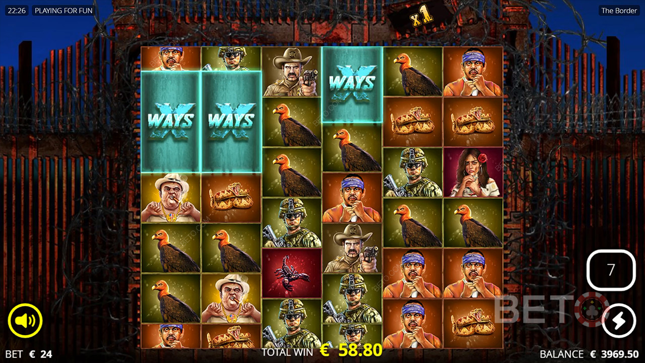 Recenzja The Border od BETO Slots
