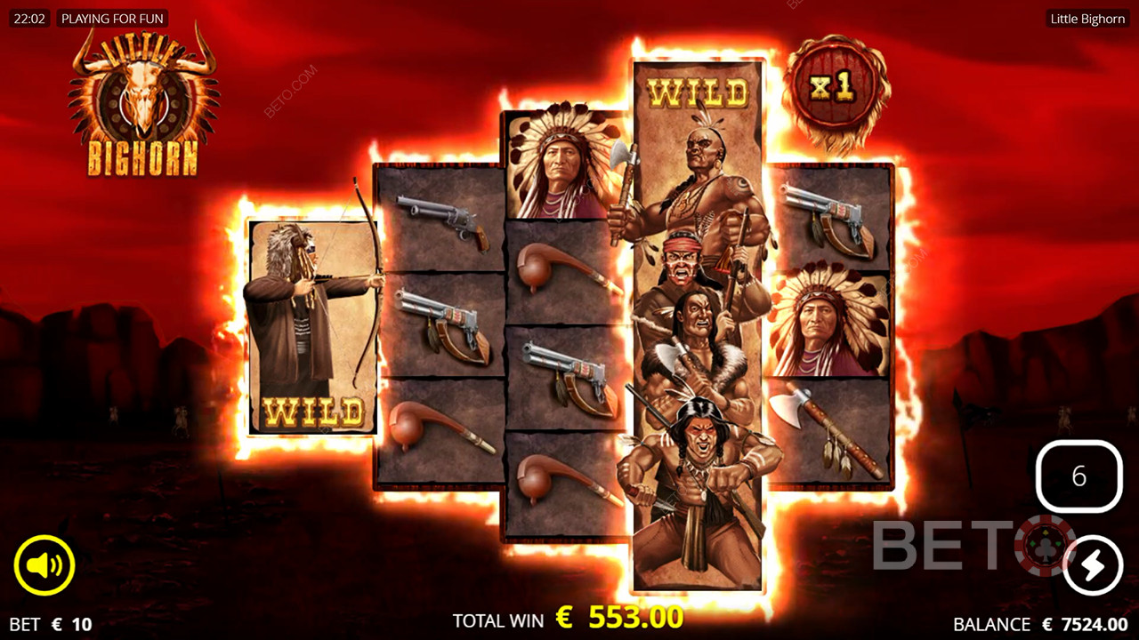 Recenzja Little Bighorn od BETO Slots