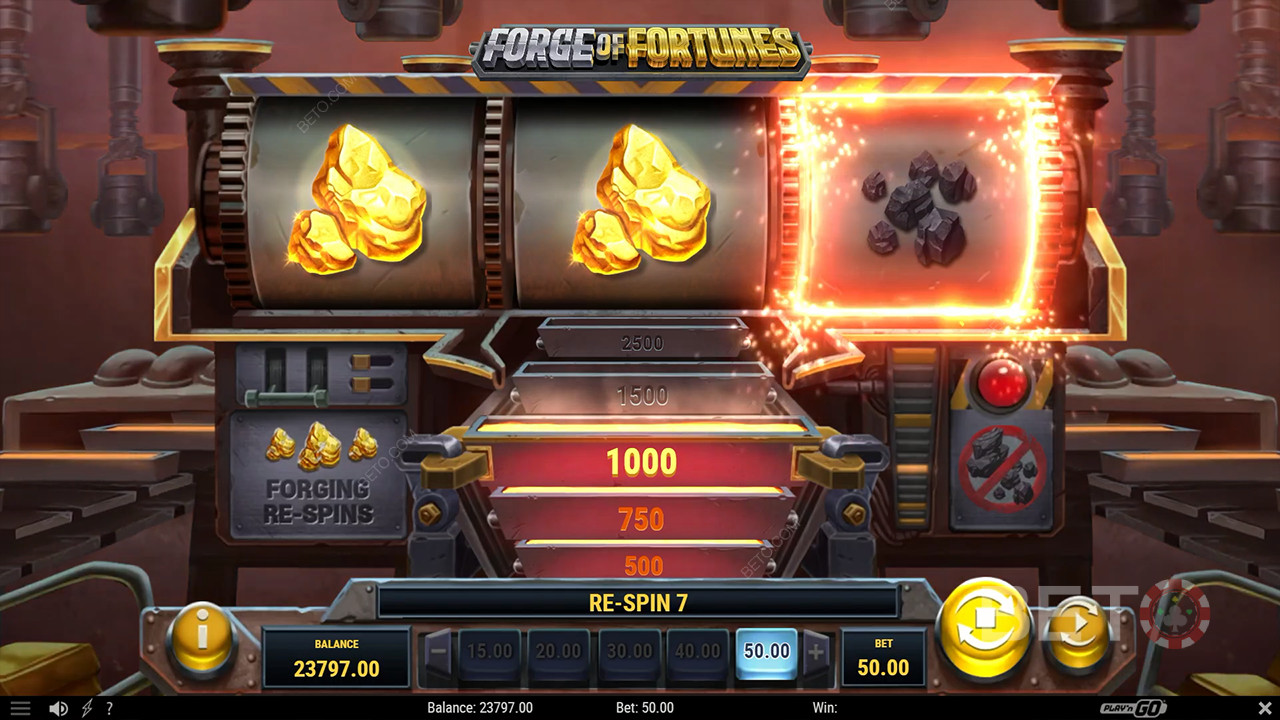 Recenzja Forge of Fortunes od BETO Slots