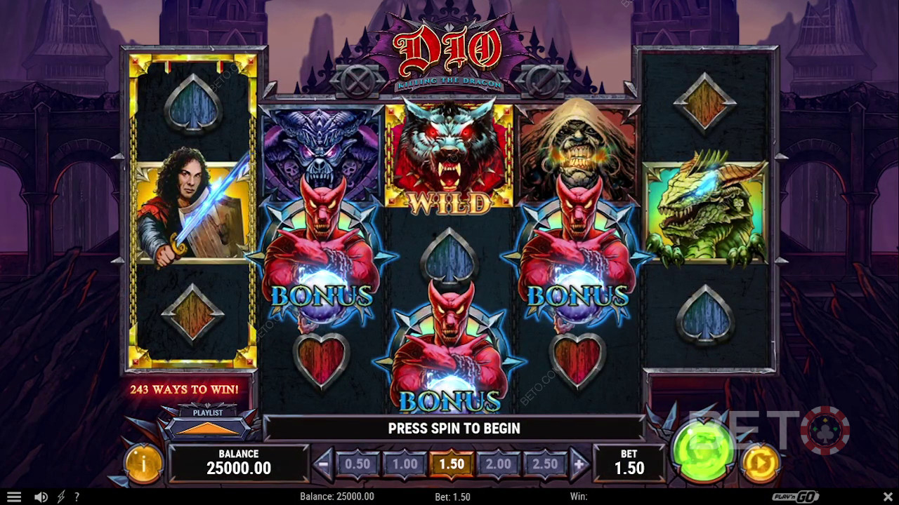 Recenzja Dio Killing The Dragon od BETO Slots