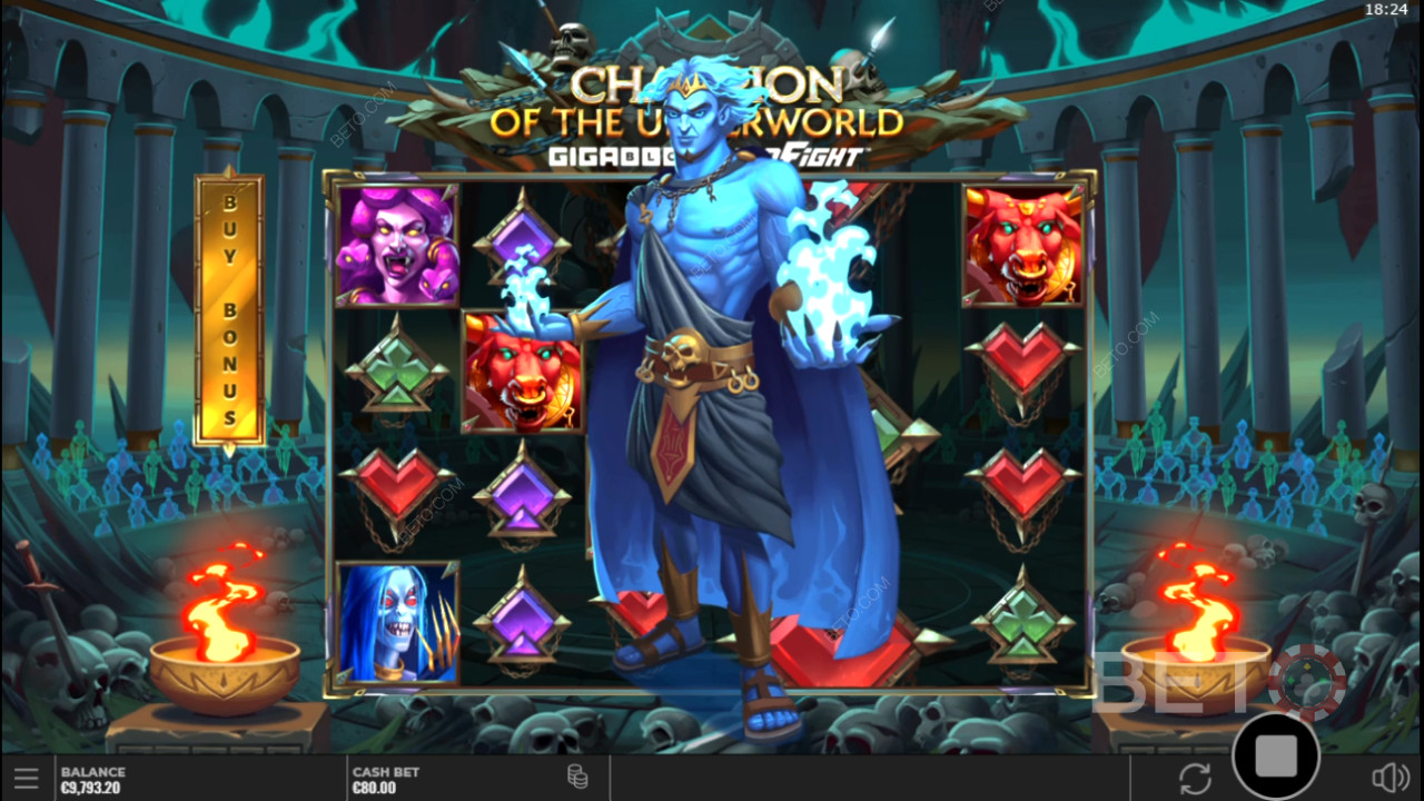 Recenzja Champion of the Underworld od BETO Slots