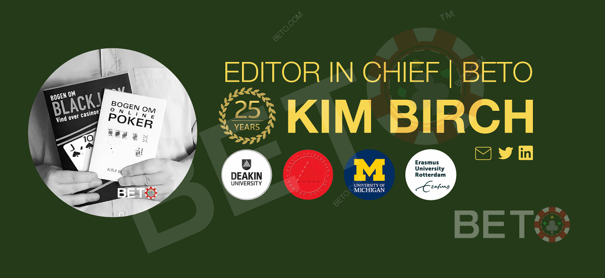 Duński autor i ekspert w dziedzinie hazardu Kim Birch