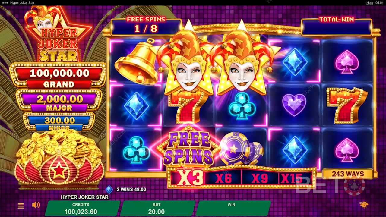 Hyper Joker Gwiazdkowa recenzja BETO Slots