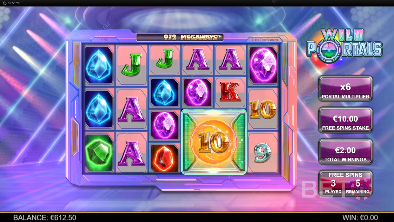 Recenzja Wild Portals Megaways od BETO Slots