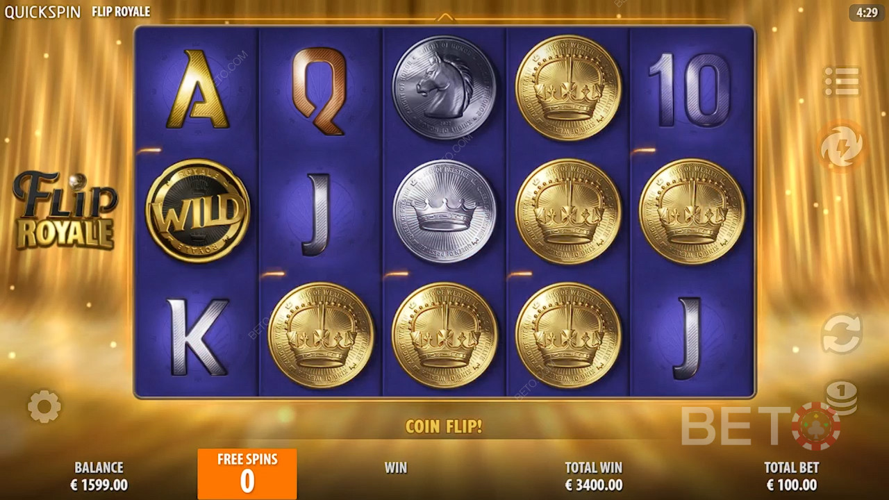 Recenzja Flip Royale od BETO Slots