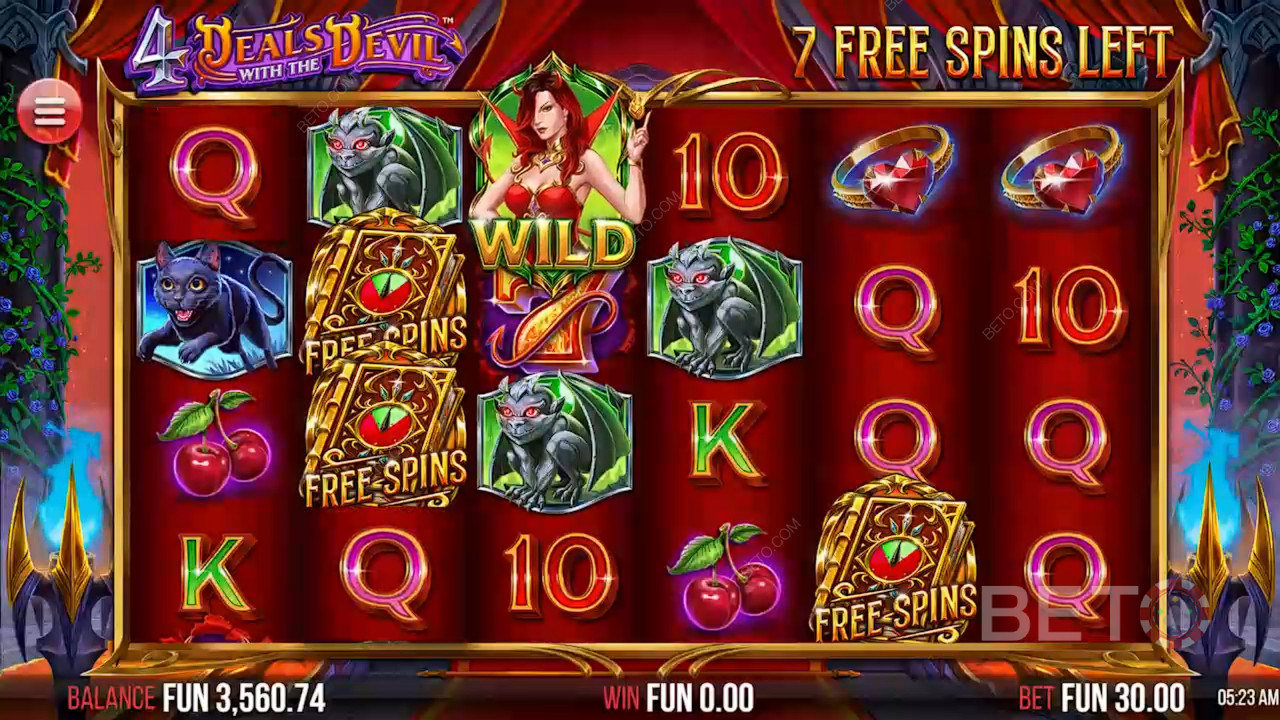 4 Recenzja Deals With The Devil od BETO Slots