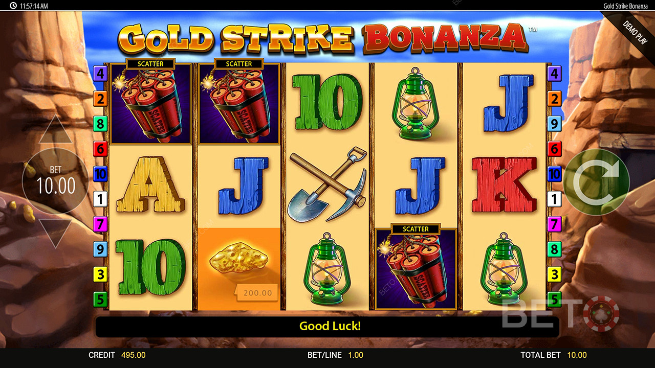 Gold Strike Bonanza Fortune Play Graj Za Darmo