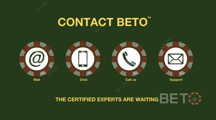Skontaktuj się z BETO - Eksperci od hazardu czekają!