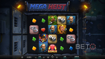 Automat Mega Heist - Darmowa gra i recenzje (2024)