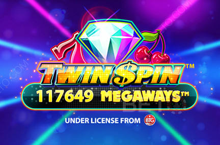 Więcej możliwych kombinacji wygrywających z Twin Spin Megaways 5 Reeler.
