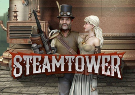 Ciesz siębardzo wysokim RTP grając na automacie Steam Tower.