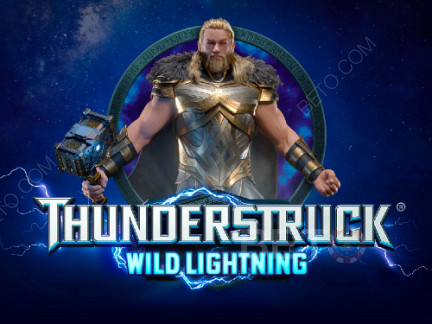 Thunderstruck Wild Lightning 5-bębnowy slot gra demo!