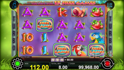 Automat Lucky Kiwi - Darmowa gra i recenzje (2025)