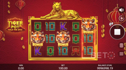 Automat Tiger Pot: Hold The Spin - Darmowa gra i recenzje (2025)