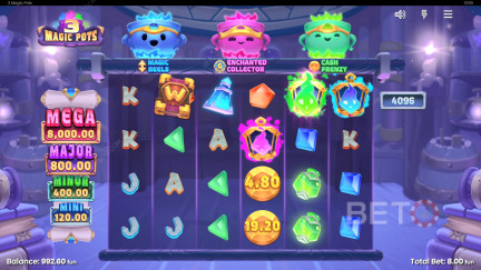 Automat 3 Magic Pots - Darmowa gra i recenzje (2025)