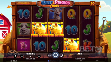Automat Wolf & Piggies Chase - Darmowa gra i recenzje (2026)