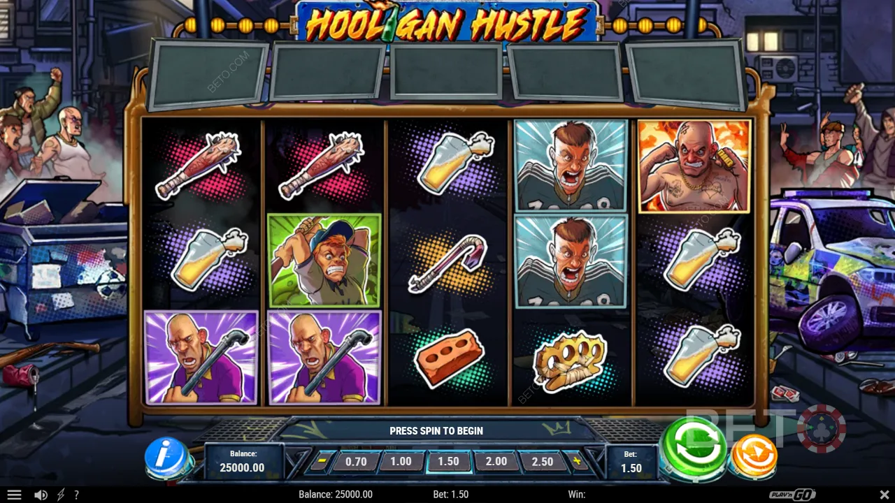 Gra w slocie Hooligan Hustle