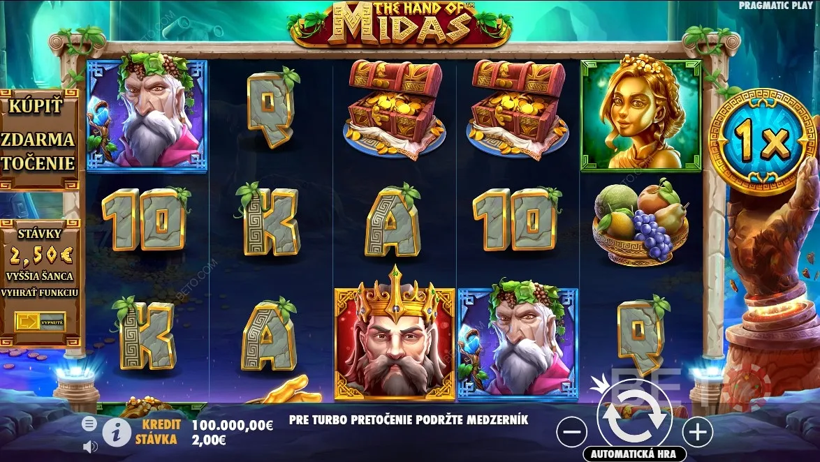 Gra w Online Slot Hand of Midas